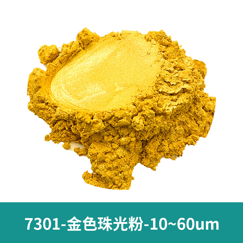 Mica Flake Resin - 1kg Gold Metallic Pearl Pigment Shimmer