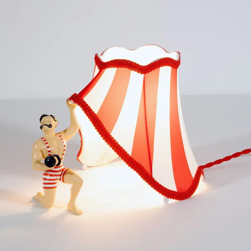 Resin Art On Floor - Circus Bruno Seletti Table Lamp Modern