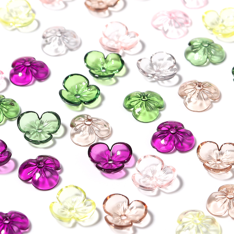 Resin Art Kits For Adults - 20pcs/lot Transparent Resin Petal Beads Blossoms