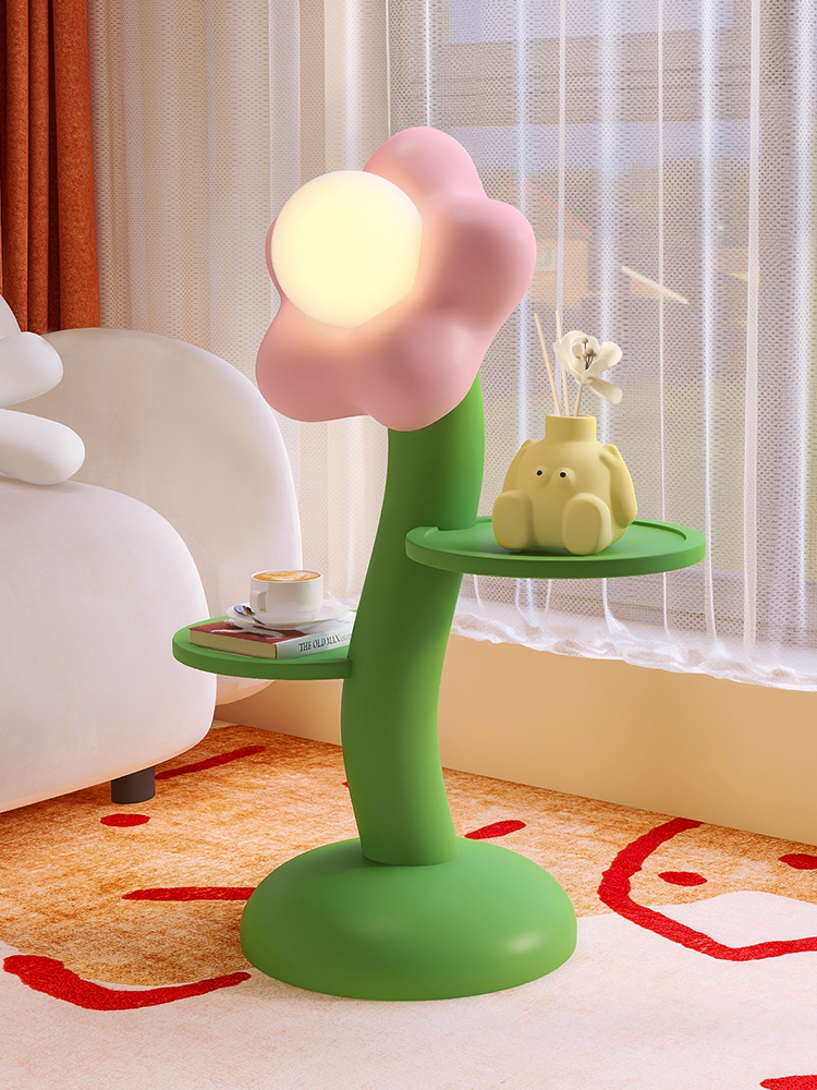 Resin Art Coffee Table - Home Decor Creative Flower Side Table