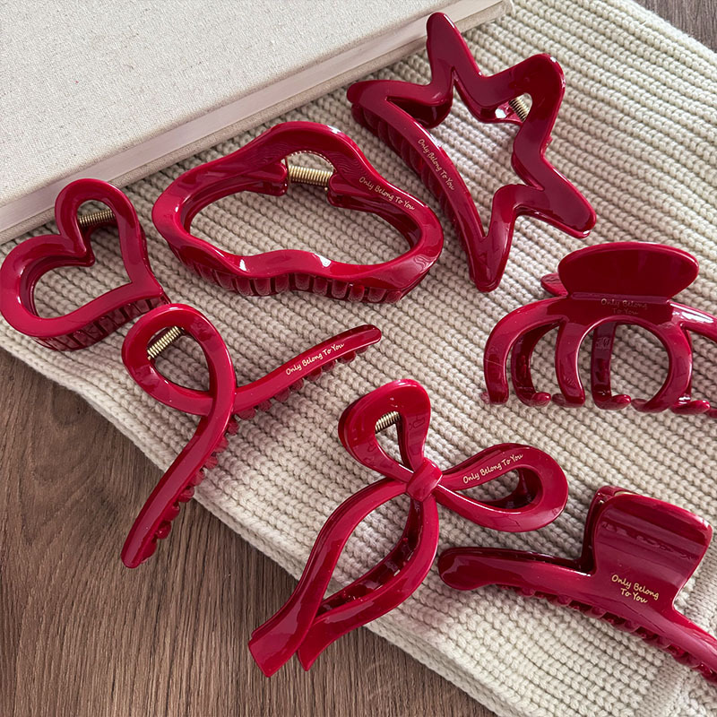 New Year Red Collection Large  - Resin Art Alphabet ulasan dan harga