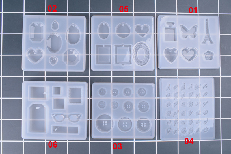 6 Designs Silicone Resin Mold  - Resin Art Alphabet ulasan dan harga