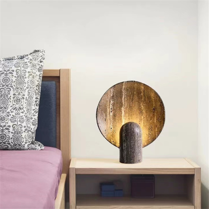 Creative Cave Stone Table Lamp - Resin Art On Floor ulasan dan harga