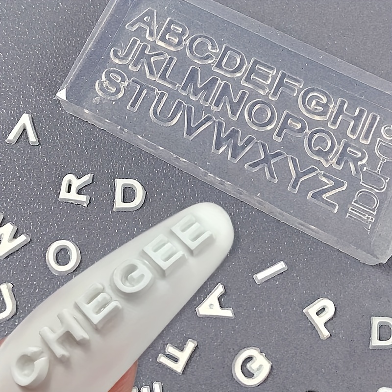 2026  3D Letter Nail Silicone  - Resin Art Zone ulasan dan harga
