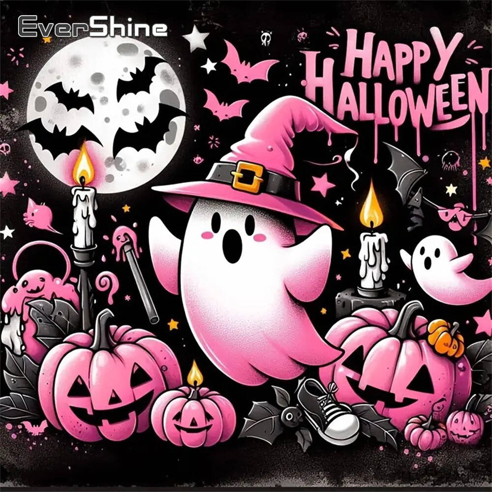 Evershine Diamond Mosaic Ghost - Resin Art Alphabet ulasan dan harga