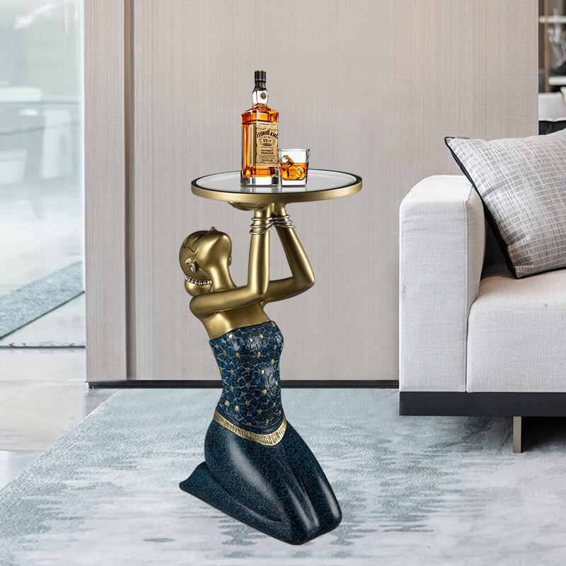 Modern Living Room Art Floor D - Resin Art Coffee Table ulasan dan harga
