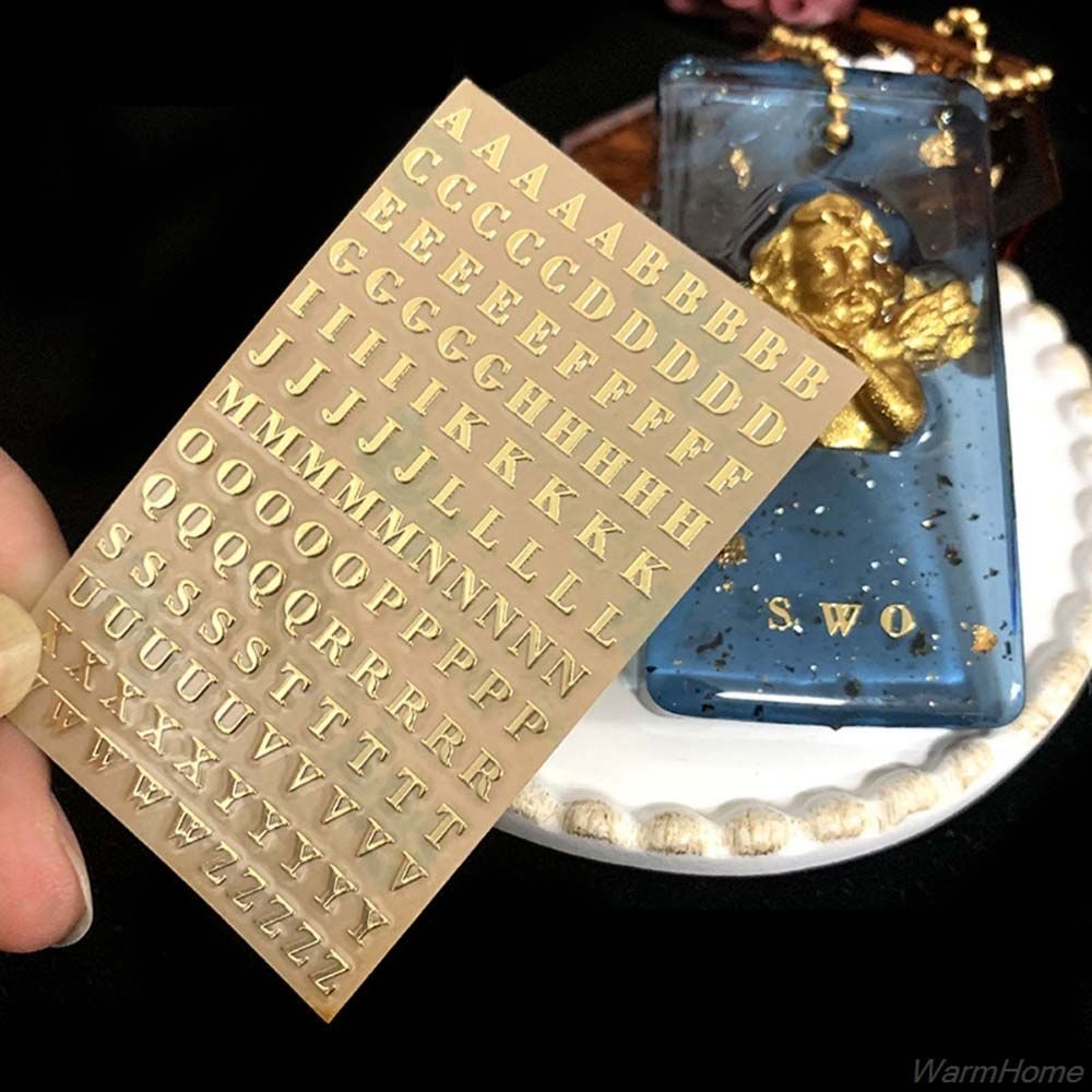 decoration Epoxy Resin Filler  - Resin Art Alphabet ulasan dan harga