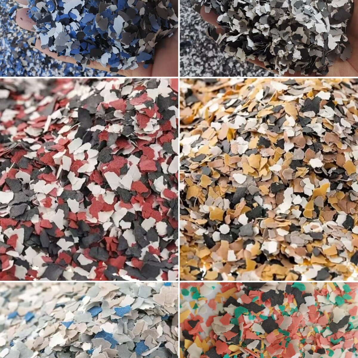 3-5mm Natural 3D Mineral Mica  - Mica Flake Resin ulasan dan harga