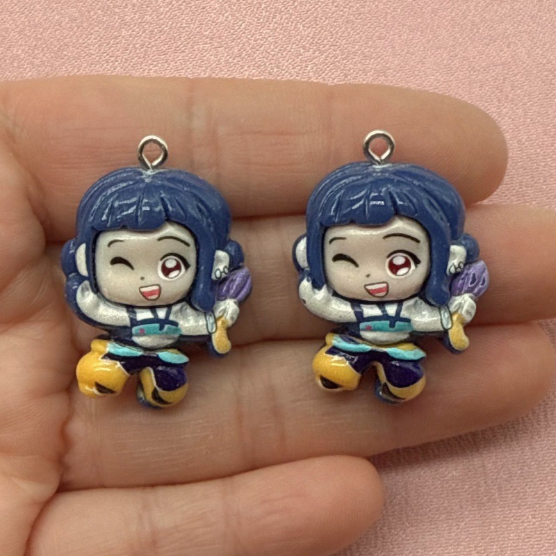 10pcs resin cartoon pendant, D - Resin Art Kits For Adults ulasan dan harga