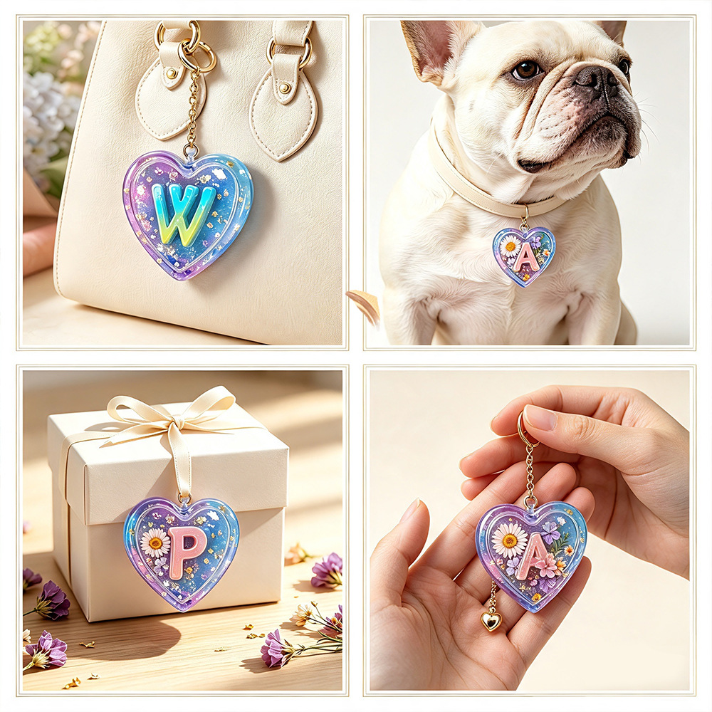 Complete 26 Letters & Heart Si - Resin Art Alphabet ulasan dan harga