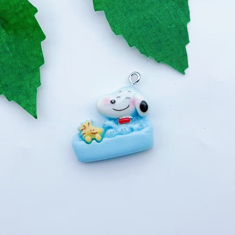 12pcs resin cartoon dog pendan - Resin Art Kits For Adults ulasan dan harga