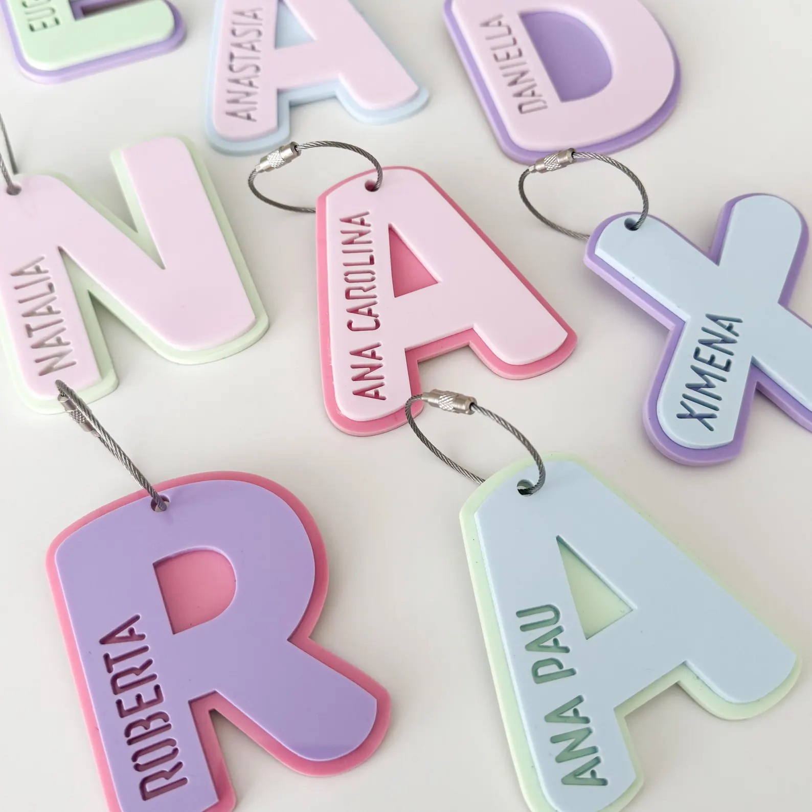Custom Letter Hollow Name Keyc - Resin Art Alphabet ulasan dan harga
