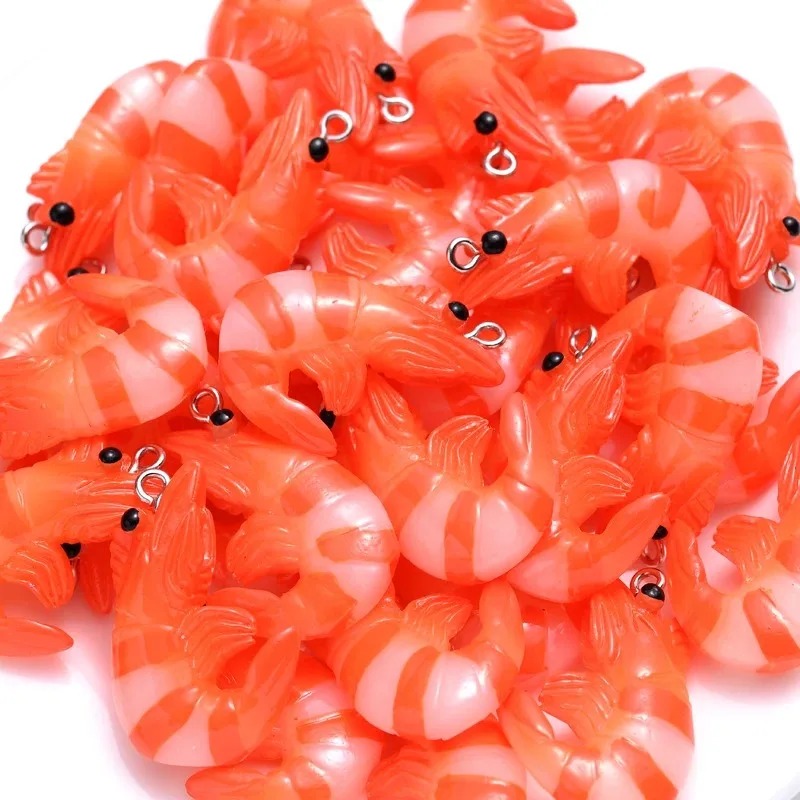 10Pcs 3D Simulated Lobster Shr - Resin Art Kits For Adults ulasan dan harga