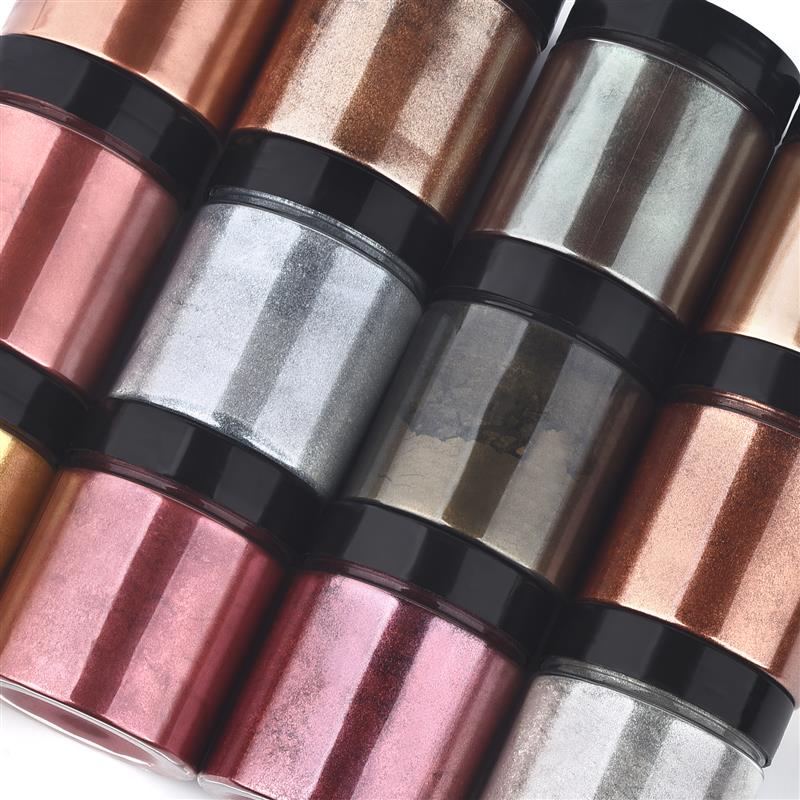 50g Shimmer Metallic Gold Silv - Resin Art Liquid ulasan dan harga