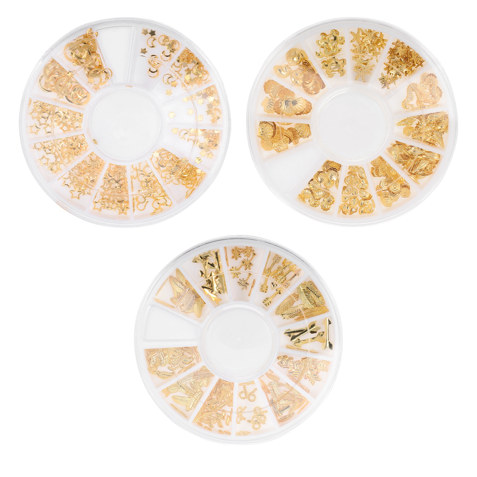 3 Boxes Metal Alloy Stickers D - Resin Art Diy ulasan dan harga