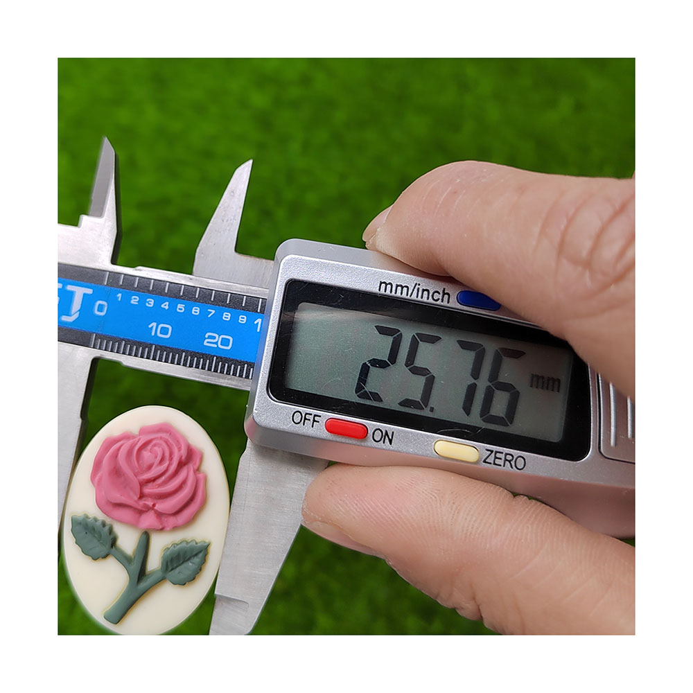 Oval Shape Flatback Resin Flow - Resin Art Alphabet ulasan dan harga