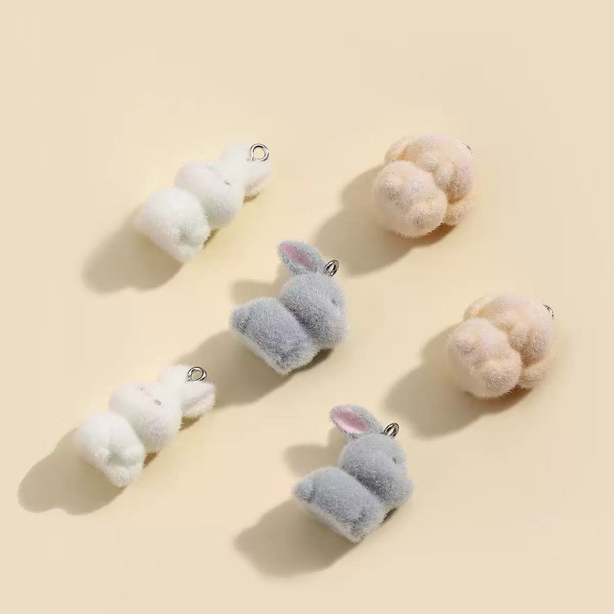 10pcs Flocking Little Rabbit R - Resin Art Kits For Adults ulasan dan harga